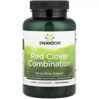 Swanson Health , Rød Klov kombination, 100 kapsler