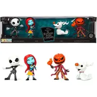 Jada Sæt Med 4 Nightmare Before Christmas-figurer 7 Cm