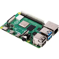 Raspberry Pi Pi 4 Model B - Enkelttavle-computer - Broadcom BCM2711 / 1.5 GHz - RAM 8 GB - 802.11a/b/g/n/ac, Bluetooth 5.0