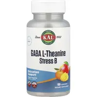 Kal Gaba L-theanine Stress B Vitamins Tabletter 100 Enheder