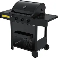 Anton Oliver Ströme Black BX-3 gasgrill