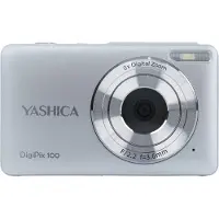 Yashica DigiPix 100 digitalkamera – Sølv / Kompakt digitalkamera / Digital rejsekamera