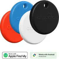 Chipolo POP - Black/White/Red/Blue (4-Pack)