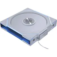 Lian Li UNI FAN TL Wireless Reverse 140 White - Kabinet køler - 140mm - Hvid med RGB - 31 dBA