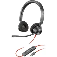 Poly Bw 3320 Stereo-m Usb-c +usb-c/a Voip-hovedtelefoner