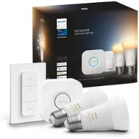 Philips Hue White Ambiance A60 E27 1100 Lumen - Starter Kit med 2 pærer