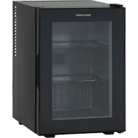 Scandomestic Scancool MB 34 BGD - Svaleskab til drikkevarer - bredde: 40 cm - dybde: 42.5 cm - højde: 57 cm - 34 liter - Klasse D - sort