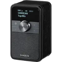 Sangean DDR-8 DAB+/FM-RDS/Bluetooth Radio Midnight Oak - DAB+/FM - Mono - Eg/sort