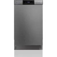 Ströme DW45A03/01IX opvaskemaskine, stål (45 cm)
