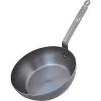De Buyer MINERAL B - Stegepande - 24 diameter x 3.5 cm - 1.27 L - rund