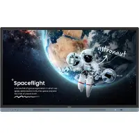 BenQ Board Master RM6504 - 65 Diagonal klasse RM04 Series LED-bagbelyst LCD paneldisplay - uddannelse/virksomhed - med indbygget interaktivt whitebo