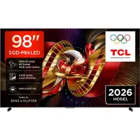 TCL 98C8L - 98 Diagonal klasse C8L Series LED-bagbelyst LCD TV - SQD-Mini LED - Smart TV - Google TV - 4K UHD (2160p) 3840 x 2160 - HDR - Mini-LED, Super Quantum Dot