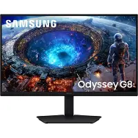 Samsung 27" Odyssey G8 G80HF 5K 180Hz / QHD 360Hz Gamingskærm, Black