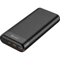 Sandberg Powerbank 20000 PD65W+2xQC3.0 - 20000 mAh