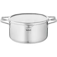 Tefal H85246, Rustfrit stål, Rustfrit stål, Rustfrit stål, Glas, 250 °C, Keramisk, Gas, Halogen, Induktion, Forseglet plade