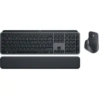 Logitech | MX Keys S Combo - Tastatur og mus-sæt - bagbelyst - trådløs - Bluetooth LE - QWERTY - Nordisk layout - Graphite