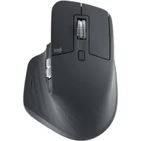 Logitech MX Master 3S (Bluetooth Edition) - Ergonomisk mus - Optisk - 7 knapper - Grå