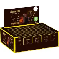 Marabou Chokolade Premium 70% mørk 10g - (120 stk.)