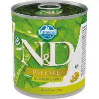 Farmina N&D Prime Våd foder til hund - Wild Boar and Apple - 6 x 285 g