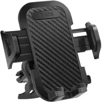 SBS TEHWSUPCLIPSTG smartphoneholder til udluftning, med forstærkede kæber - sort
