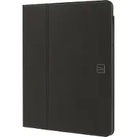 Tucano UP Plus - Flipomslag til tablet - polyuretan (PU) - sort