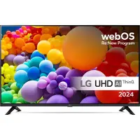 LG 43UT73006LA - 43 Diagonal klasse UT73 Series LED-bagbelyst LCD TV - Smart TV - webOS - 4K UHD (2160p) 3840 x 2160 - HDR - Direct LED
