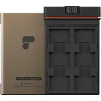 Polar Pro Slate II, 18 kort, CFexpress type A, MicroSD (TransFlash), SD, Aluminium, Termoplastisk elastomer (TPE), Sand, Stødsikker, Smudsafvisende, Stødresistent, 84 mm