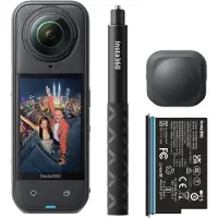 Insta360 X5, 8K Ultra HD, 72 MP, 120 fps, Wi-Fi, Bluetooth, 2400 mAh