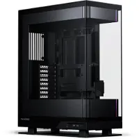 Phanteks Evolv Series X2 - Mid tower - udvidet ATX - sidepanel med vindue (hærdet glas) - ingen strømforsyning (ATX) - børstet sort - USB/Lyd