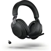 Jabra Evolve2 85 Link380c UC Stereo Stand Black