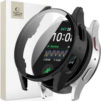 Tech-Protect Samsung Galaxy Watch7 Defense360-etui m. skærmbeskytter - 44mm - Sort