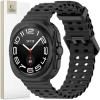 Tech-Protect Samsung Galaxy Watch Ultra 2024/2025/2026 Iconband Pro TPU Rem - 47mm - Sort