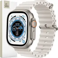 TechProtection ICONBAND PRO APPLE WATCH 6 / 7 / 8 / 9 / 10 / SE / ULTRA 1 / 2 (44 / 45 / 46 / 49 MM) BEIGE