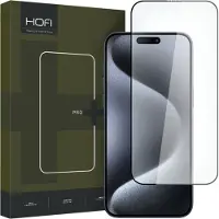 Hofi Hærdet glas Glass Pro+ iPhone 15 Pro Max Sort