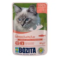 Bozita Bidder i gelé pose 12 x 85 g - Laks