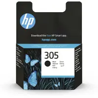 HP 305 - 2 ml - sort - original - blækpatron - for Deskjet 23XX, 27XX, 28XX, 41XX, 42XX DeskJet Plus 41XX ENVY 60XX, 64XX ENVY Pro 64XX