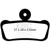 EBC Brakes CFA633HH - Sintrede Cykelbremseklodser