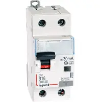 Legrand Differensafbryder 2P 16A B 0,03A type A P312 DX3 410965