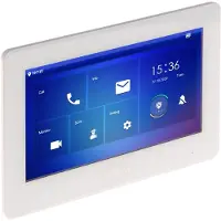 Dahua VTH5 Series VTH5422HW-W - IP intercom station monitor - 2-wire, wi-fi, indoor - trådløs, kablet - 802.11b/g/n - 2.4 Ghz - 10/100 Ethernet - hvid