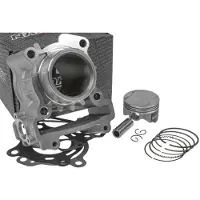 NARAKU Cylindersæt V2 125cc, Beta / Fantic / HM / Husqvarna / MBK / Rieju / Yamaha 125 Euro3-4 4T (uden hoved)