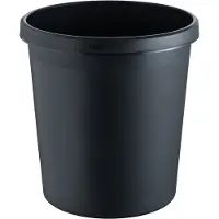 Helit Papirkurv sort