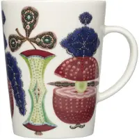 Iittala Taika Sato krus 40 cl Hvid-flerfarvet