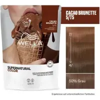 Wella Supernatural Color 5/75 Cacao Brunette Professionelle hårfarver 120 g