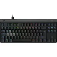 Logitech G G515 RAPID - Tastatur - lav profil, analog - TKL - bagbelyst - USB - QWERTY - Dansk/Norsk/Svensk/Finsk - sort