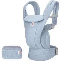 Ergobaby Omni Deluxe mesh-babyslynge, Serene Blue