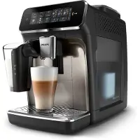 Philips 3300 series EP3347 - Automatisk kaffemaskine med capuccinatore - 15 bar - sort/krom