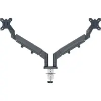 Leitz Ergo pladsbesparende dual monitor arm