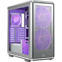 Cooler Master - MasterFrame 600 Mesh Silver ARGB - PC-kabinet - Mellemstørrelse