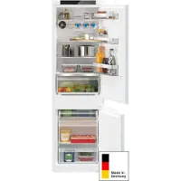 Siemens iQ300 KI86VVSE0 - Integreret Køle-/frysekab - bundfryser - bredde: 56 cm - dybde: 55 cm - højde: 177.5 cm - 267 liter - Klasse E - Glidehængsel