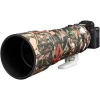 Easycover Lens Oak Neoprene Lens Protection Cover kompatibel til Sony Fe 200-600 F5.6-6.3 G Oss Forest Camouflage